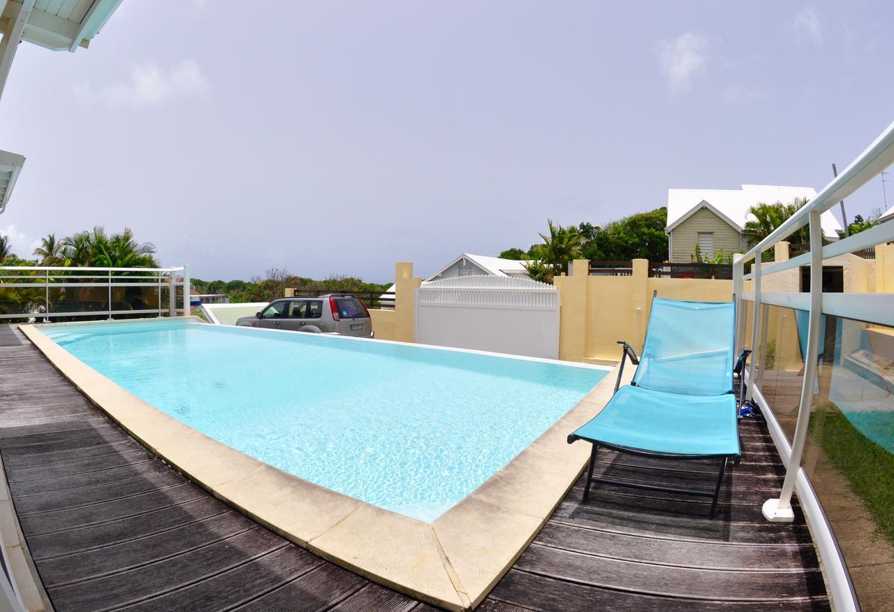 Petit Havre De Paix - Piscine Et Plage A Pied Le Gosier  Ngoại thất bức ảnh